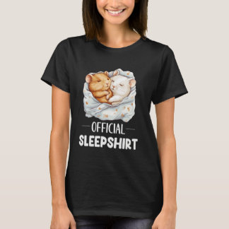 T-shirt Pyjama officiel pour amateurs d'animaux de compagn