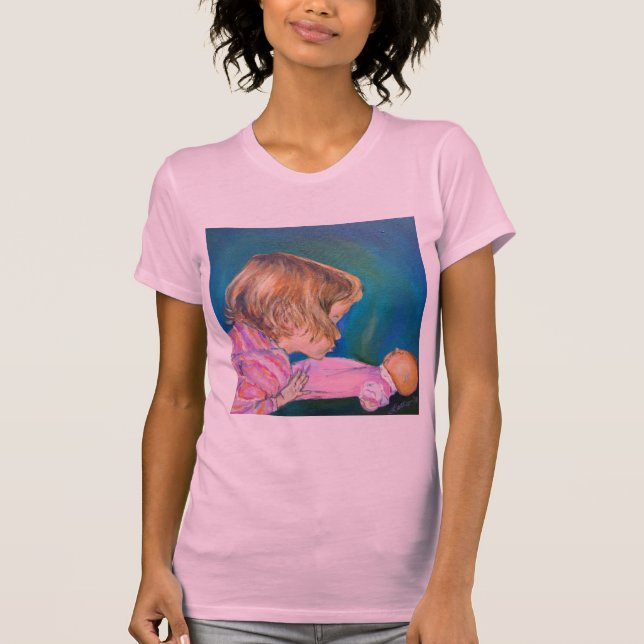 T-shirt pyjama rose (Devant)