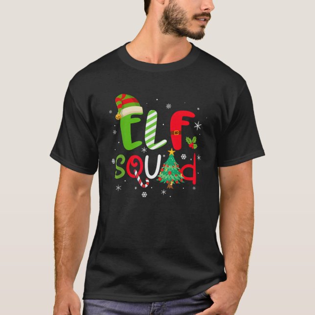 T-shirt Pyjamas assortis Noël  (Devant)