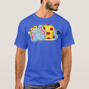 T-shirt Pyjamas couché d'éléphants