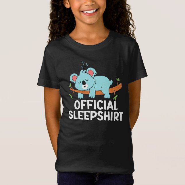 T-Shirt Pyjamas de chemise de sommeil officiel Koala  (Devant)