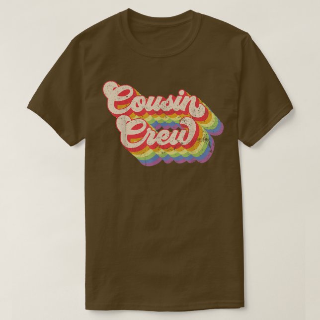 T-shirt Pyjamas d'équipage Cousin pour les enfants Vacance (Design devant)