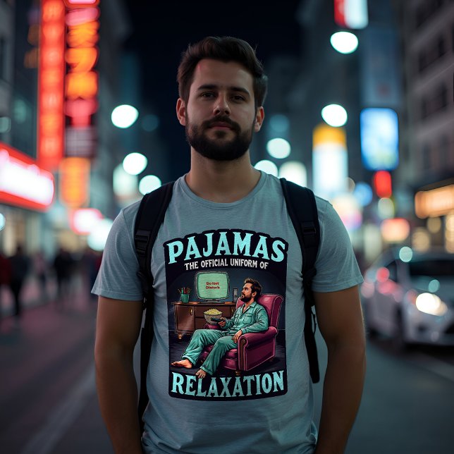 T-shirt Pyjamas, L'Uniforme De Relaxation Ultime - Confort (Créateur téléchargé)
