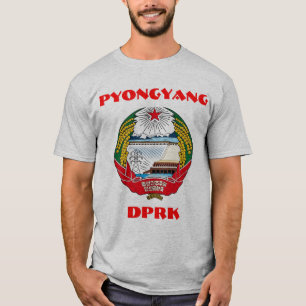 T-shirt Pyongyang, Corée du Nord - RPDC 조 선 민 주 주 민 의 인