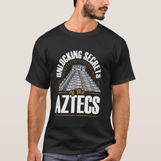 T-shirt Pyramide aztèque autochtone maya Aztec Jagua (Devant)