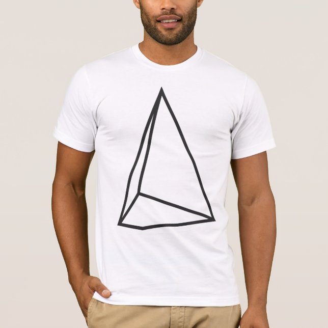 T-shirt Pyramide cassée (Devant)