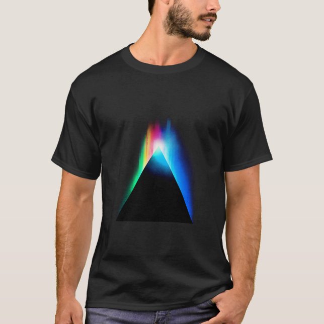 T-shirt Pyramide de couleurs (Devant)