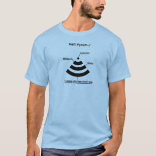 T-shirt Pyramide de Wifi