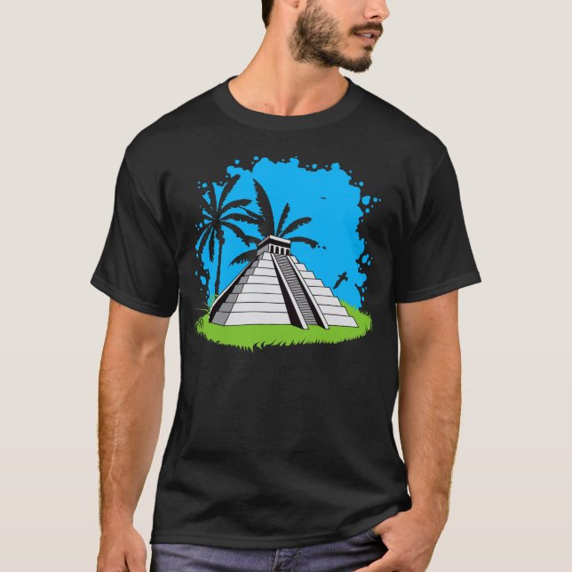 T-shirt Pyramide maya (Devant)