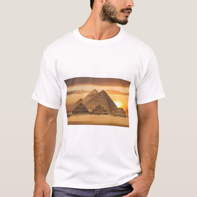 T-shirt pyramides (Devant)