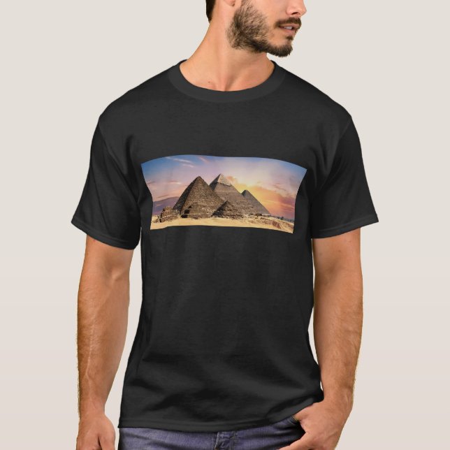 T-shirt pyramides (Devant)