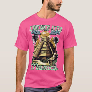 T-shirt Pyramides de Chichen Itza Mexique