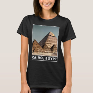 T-shirt Pyramides de Gizeh Cairo Egypte Souvenir