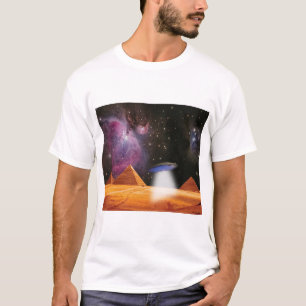 T-shirt Pyramides égyptiennes Gizeh rencontre espace et OV