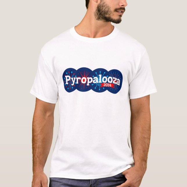 T-shirt Pyropalooza '14 (Devant)