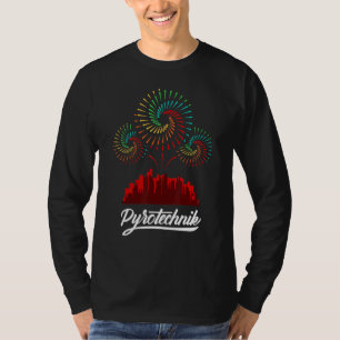 T-shirt Pyrotechnie Pyrotechnicien Crew Pyro Show Firewor