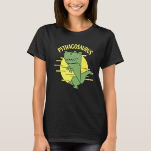 T-shirt Pythagosaure Pythagore Théorème Statisticien Math