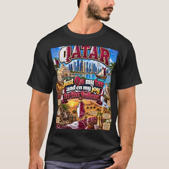 T-shirt Qatar (Devant)