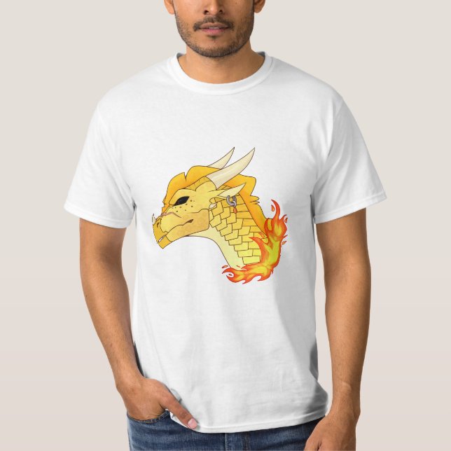 T-shirt Qibli des ailes de feu (Devant)