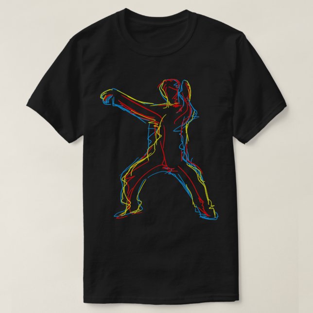 T-shirt Qigong Tai Chi Chi Gong Qi Gong Chi Gong (Design devant)