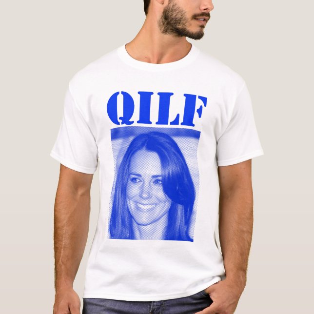 T-shirt Qilf Kate Middleton (Devant)
