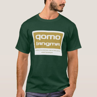 T-shirt Qomolangma