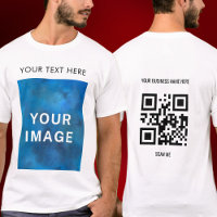 QR Code personnalisé Texte et image promotionnel b