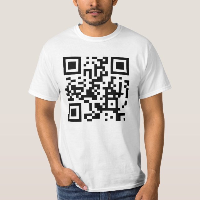 T-shirt QR_Nerds - "ftw de ballots ! ; D " (Devant)