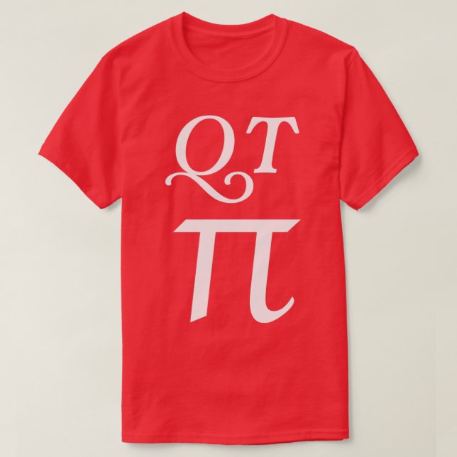 T-shirt QT Pi Day Cutie Pie Funny Math Pun Thé Mathématiqu (Design devant)