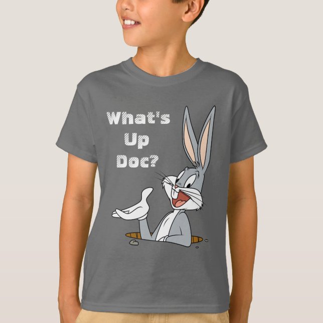 T-shirt QU’EST-CE QUE LE DOC ?™ BOGS BUNNY™ Rabbit Hole (Devant)