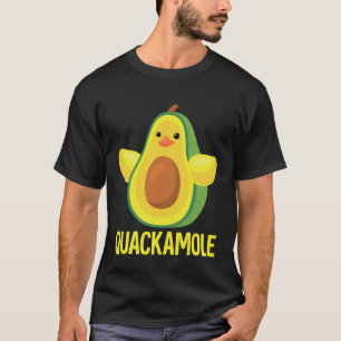 T-shirt Quackamole I Coin Duck poussin oie Avocat