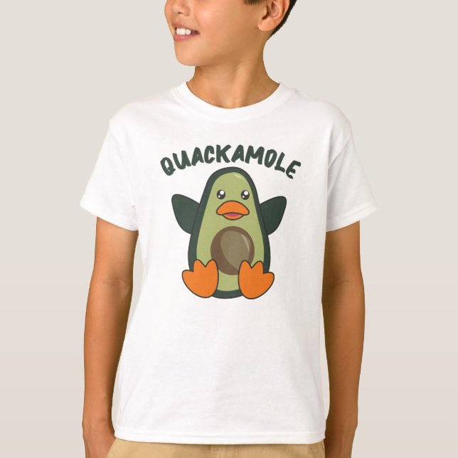T-shirt Quackamole Sweet Avocado Canard Pun Avocados (Devant)