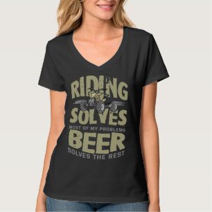 T-shirt Quad pour roue motrice de moto tout terrain motocr