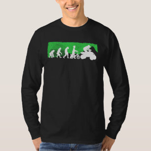 T-shirt Quad Retro Quad Riding Quatre Routeurs Atv Pour Ga