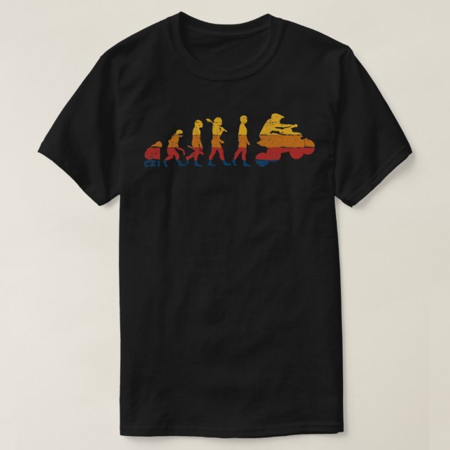 T-shirt Quad VTT Quad Vélo (Design devant)