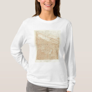 T-shirt Quadrilatère de Rock Creek montrant la crevasse d