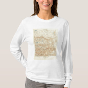 T-shirt Quadrilatère de San Gorgonio montrant la crevasse