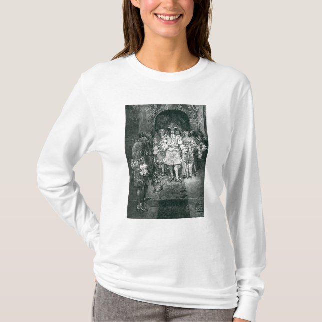 T-shirt Quaker et roi chez Whitehall (Devant)