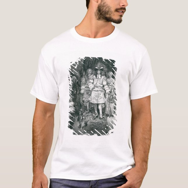 T-shirt Quaker et roi chez Whitehall (Devant)