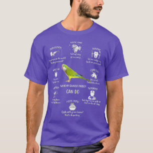 T-shirt Quaker Parrot Shirt My Talented Quaker