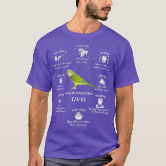 T-shirt Quaker Parrot Shirt My Talented Quaker