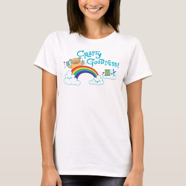 T-shirt Qualité astucieuse - chemise de dames (Devant)