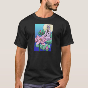 T-shirt Quan Yin (Kuan Yin) dans le Lotus