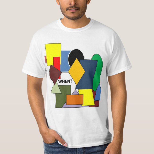 T-SHIRT QUAND? (Devant)