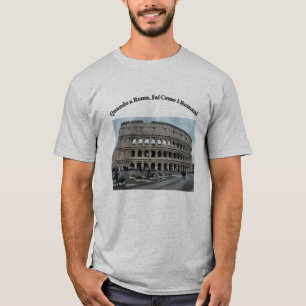 T-shirt Quand à Rome, fais comme les Romains font t-shirt.