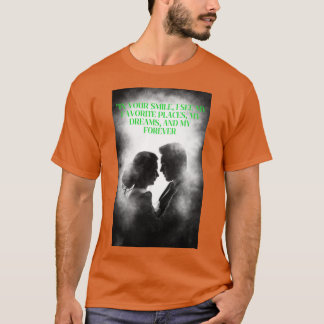 T-shirt Quand deux amants s'aiment