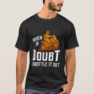 T-shirt Quand En Doute, Étouffez-Le Quatre Routeurs Quad F