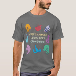T-shirt Quand Gianmarco Soresi fait du travail de foule