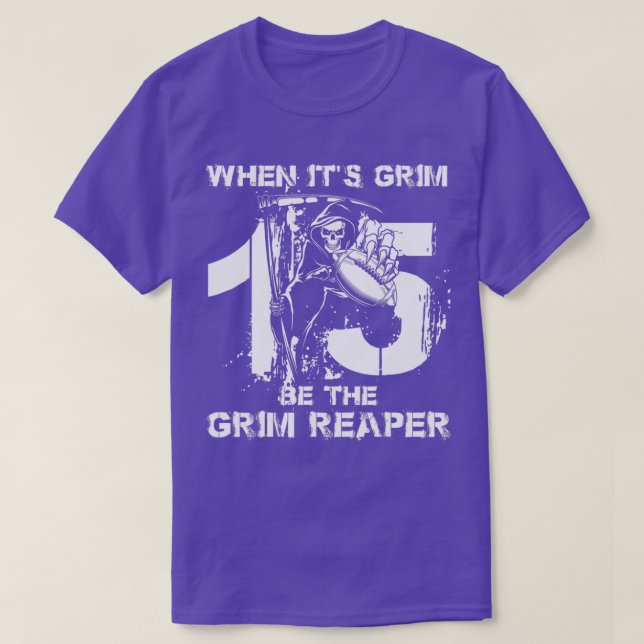 T-shirt Quand il est Grim3 (Design devant)