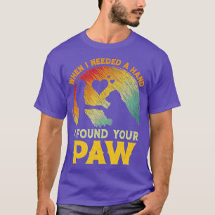 T-shirt Quand J'Ai Besoin D'Une Main, J'Ai Trouvé Ton Amou